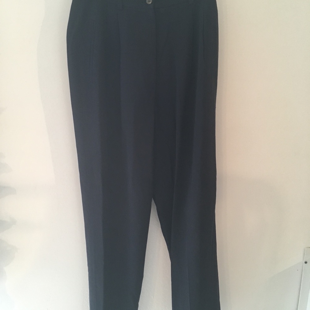 1980s Armani suit pants.